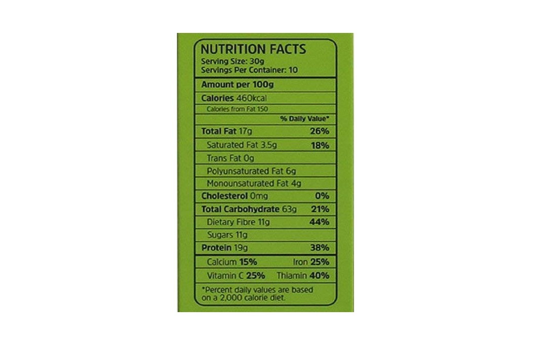 Cocosutra Chia Soya Chocolate Chunk   Box  300 grams
